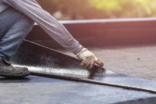 Professional Waterproofing technician working in Fort Loramie, OH
